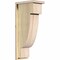 Ekena Millwork Alpine Rough Sawn Corbel w/Backplate, Douglas Fir, 8"W x 12"D x 28"H COR08X12X28ALP01RDF - alternate 1